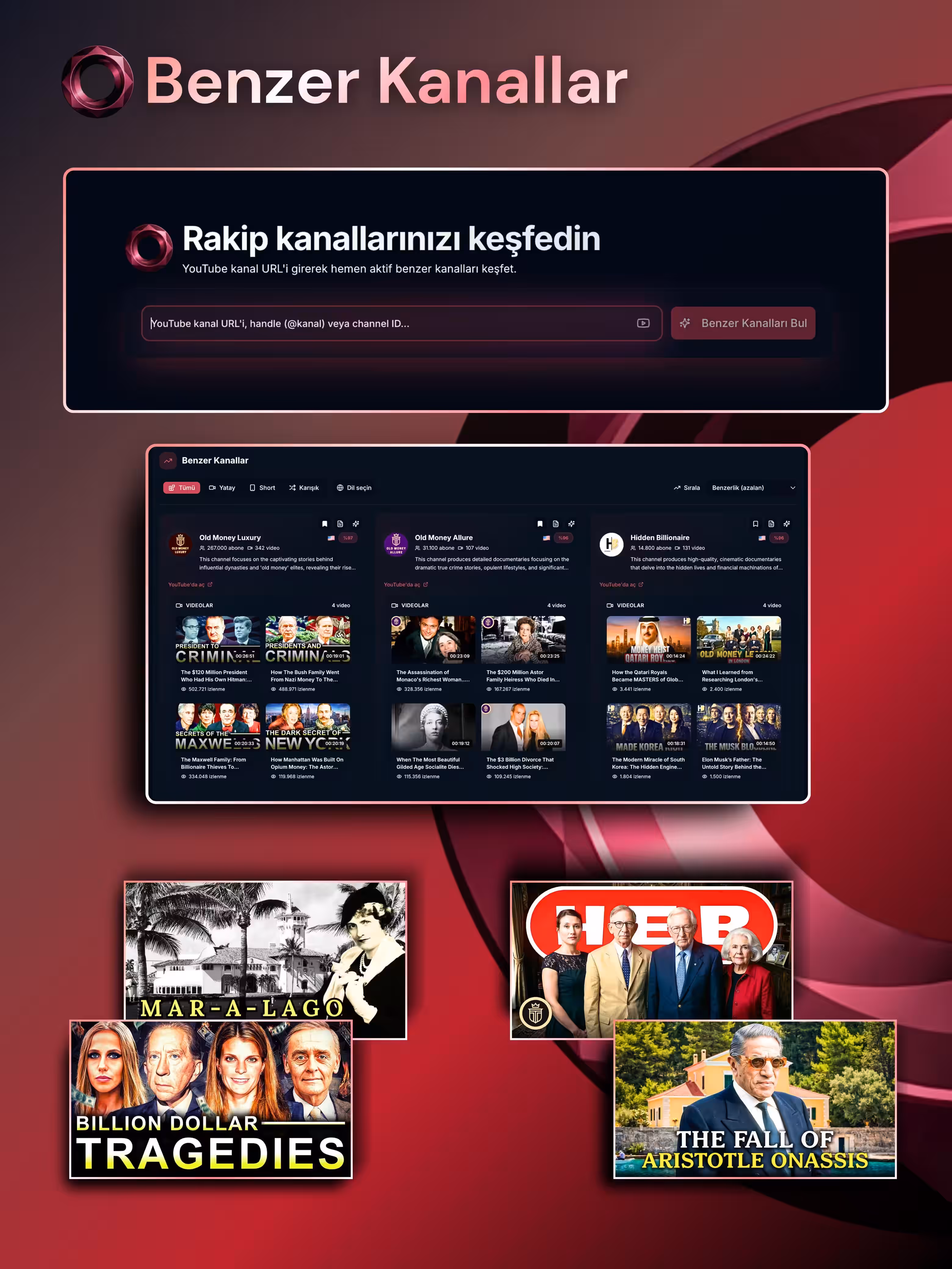 YouTube rekabet analizi