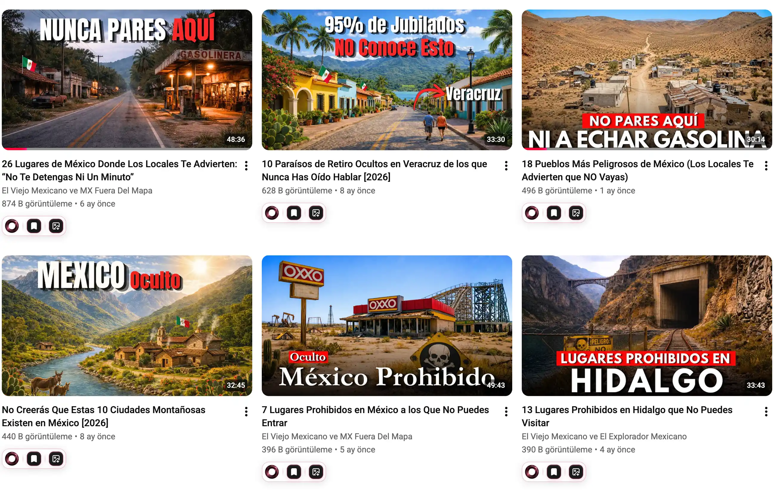 El Viejo Mexicano channel visual